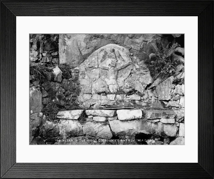 Framed Print : The Altar in the Wood, Glendun, Co Antrim Framed Print : The Altar in the Wood, Glendun, Co Antrim