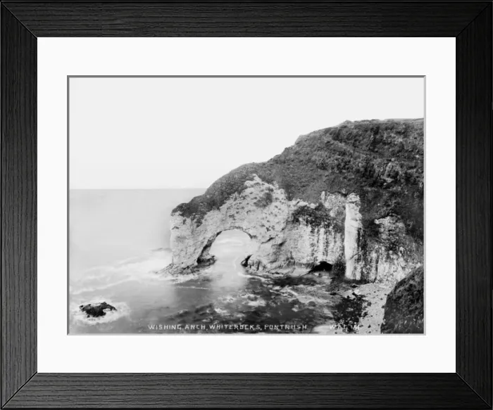 Framed Print : Wishing Arch, Whiterocks, Portrush Framed Print : Wishing Arch, Whiterocks, Portrush