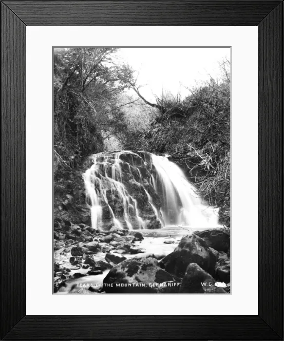 Framed Print : Tears of the Mountain, Glenariff Framed Print : Tears of the Mountain, Glenariff