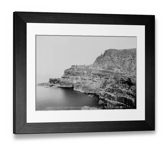 Framed Print : Chimney Pots and Amphitheatre, Giants Causeway Framed Print : Chimney Pots and Amphitheatre, Giants Causeway