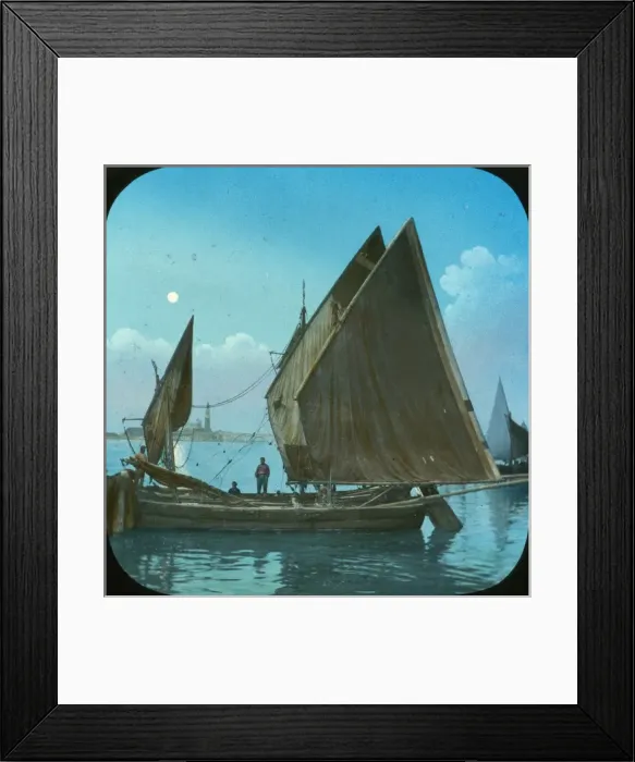 Framed Print : Venice, Italy - Large Trade Bargein the Bay Framed Print : Venice, Italy - Large Trade Bargein the Bay