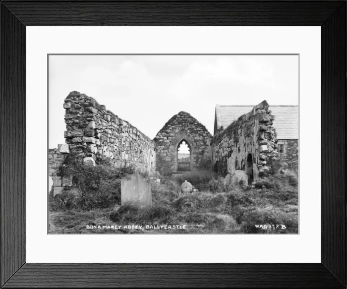 Framed Print : Bonamargy Abbey, Ballycastle Framed Print : Bonamargy Abbey, Ballycastle