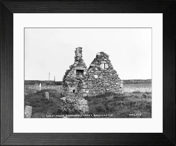 Framed Print : Guesthouse, Bonamargy Abbey, Ballycastle Framed Print : Guesthouse, Bonamargy Abbey, Ballycastle