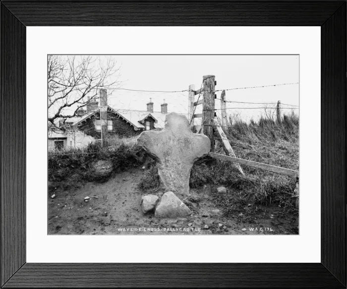 Framed Print : Wayside Cross, Ballycastle Framed Print : Wayside Cross, Ballycastle