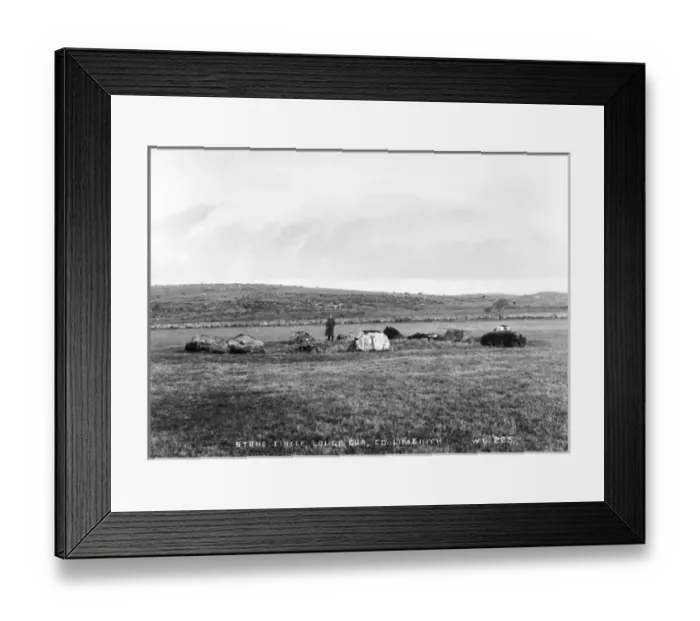 Framed Print : Stone Circle, Lough Gur, Co Limerick Framed Print : Stone Circle, Lough Gur, Co Limerick