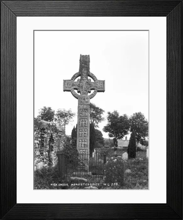 Framed Print : High Cross, Monasterboice Framed Print : High Cross, Monasterboice