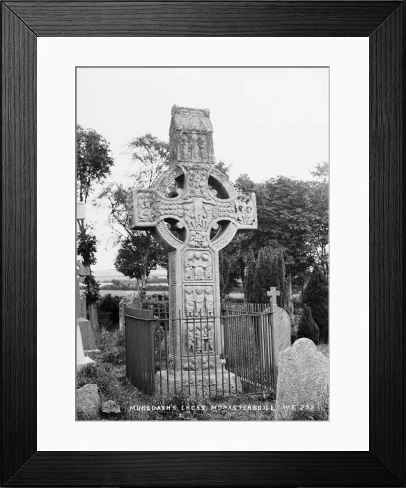 Framed Print : Muredaths Cross, Monasterboice Framed Print : Muredaths Cross, Monasterboice