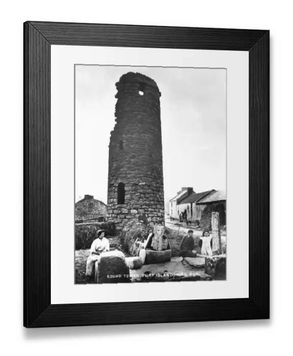 Framed Print : Round Tower, Tory Island Framed Print : Round Tower, Tory Island