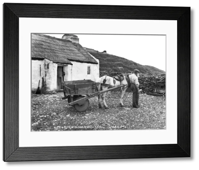 Framed Print : A Co Antrim Blockwheel Car Framed Print : A Co Antrim Blockwheel Car