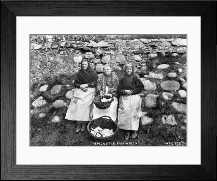 Framed Print : Newcastle Fishwives Framed Print : Newcastle Fishwives