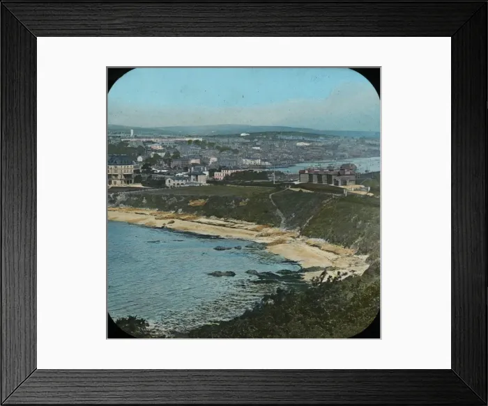 Framed Print : The Channel Islands - Bon Nuit Bay Framed Print : The Channel Islands - Bon Nuit Bay
