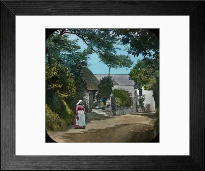 Framed Print : The Channel Islands - Bouley Bay Cottage Framed Print : The Channel Islands - Bouley Bay Cottage