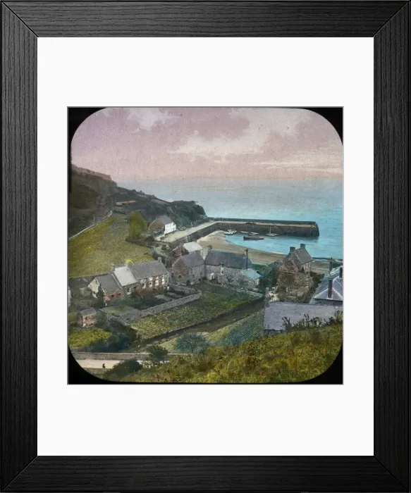 Framed Print : The Channel Islands - Rozel Harbour Framed Print : The Channel Islands - Rozel Harbour