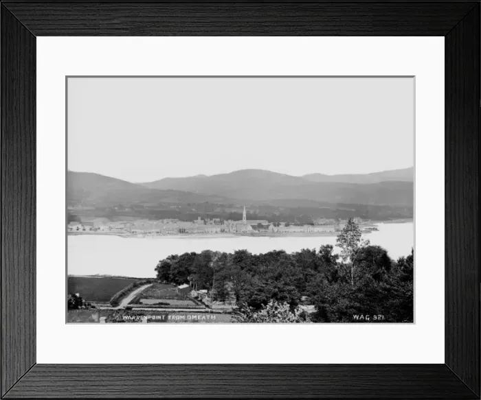 Framed Print : Warrenpoint from Omeath Framed Print : Warrenpoint from Omeath