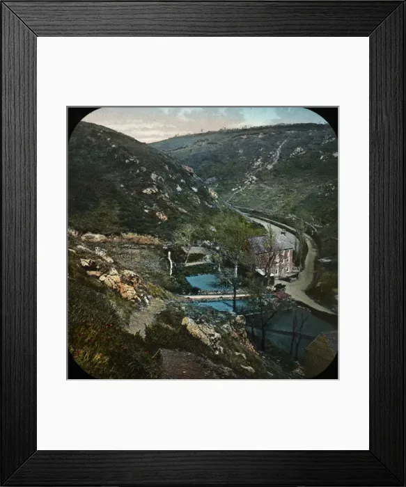 Framed Print : The Channel Islands - Petit-Bot Valley Framed Print : The Channel Islands - Petit-Bot Valley