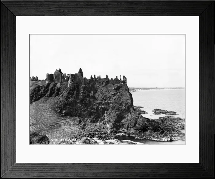Framed Print : Dunluce Castle Framed Print : Dunluce Castle
