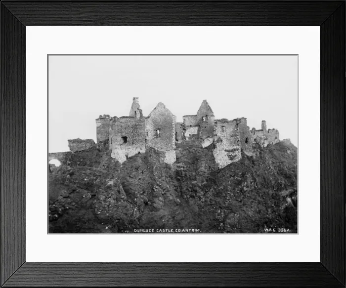 Framed Print : Dunluce Castle, Co Antrim Framed Print : Dunluce Castle, Co Antrim