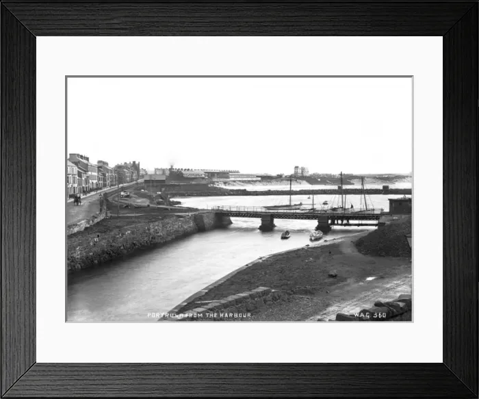 Framed Print : Portrush from the Harbour Framed Print : Portrush from the Harbour