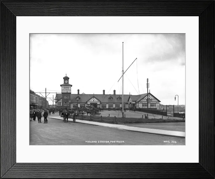 Framed Print : Midland Station, Portrush Framed Print : Midland Station, Portrush