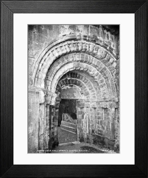 Framed Print : North Door, King Cormacs Chapel, Cashel Framed Print : North Door, King Cormacs Chapel, Cashel