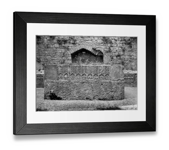 Framed Print : Tomb, Cashel Cathedral Framed Print : Tomb, Cashel Cathedral