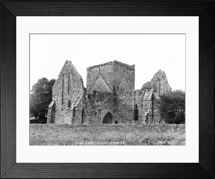 Framed Print : Hoar Abbey, Cashel, from SW Framed Print : Hoar Abbey, Cashel, from SW