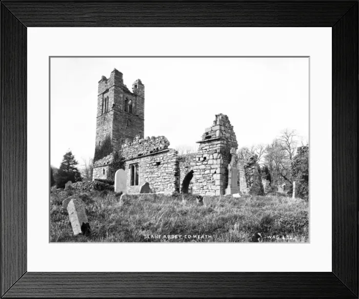 Framed Print : Slane Abbey, Co Meath Framed Print : Slane Abbey, Co Meath