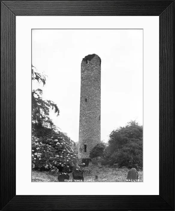 Framed Print : Round Tower, Clones Framed Print : Round Tower, Clones