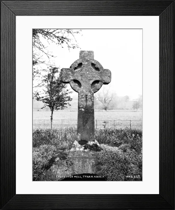 Framed Print : Cross Over Well, Tynan Abbey