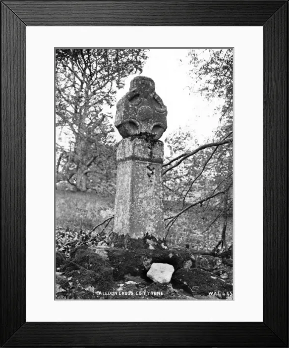 Framed Print : Caledon Cross, Co Tyrone Framed Print : Caledon Cross, Co Tyrone