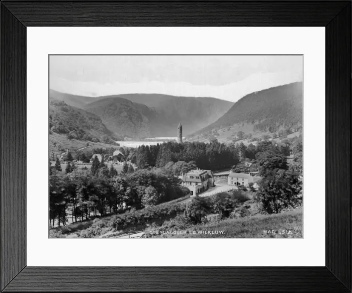 Framed Print : Glendalough, Co Wicklow Framed Print : Glendalough, Co Wicklow