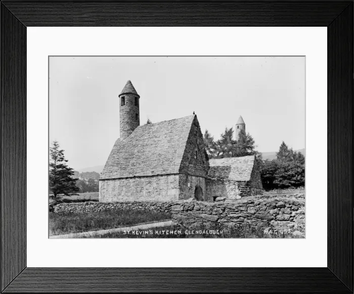 Framed Print : St Kevins Kitchen, Glendalough Framed Print : St Kevins Kitchen, Glendalough