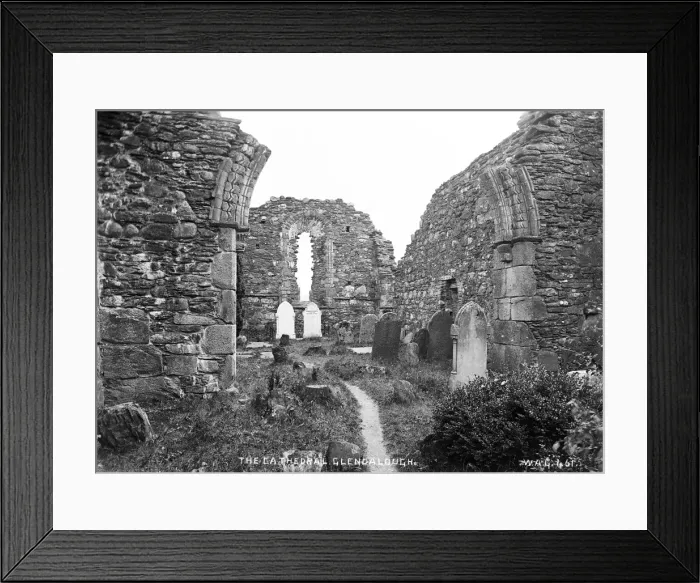 Framed Print : The Cathedral, Glendalough Framed Print : The Cathedral, Glendalough