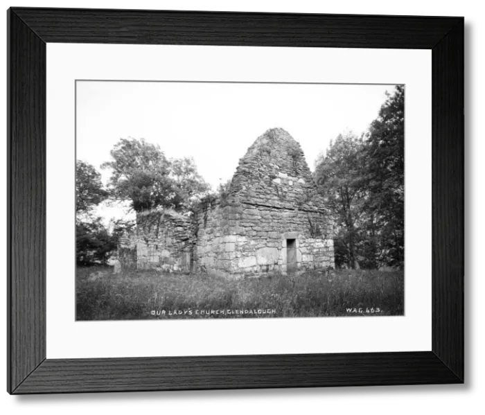 Framed Print : Our Ladys Church, Glendalough Framed Print : Our Ladys Church, Glendalough