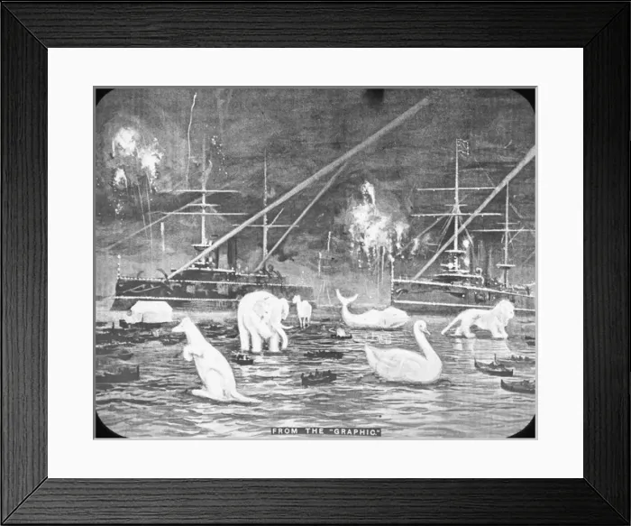 Framed Print : Tour of the Colonies - Water, Carnival, Malta Framed Print : Tour of the Colonies - Water, Carnival, Malta
