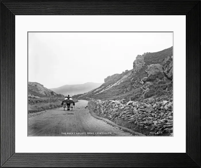 Framed Print : The Rocky Valley, Bray, Co Wicklow Framed Print : The Rocky Valley, Bray, Co Wicklow