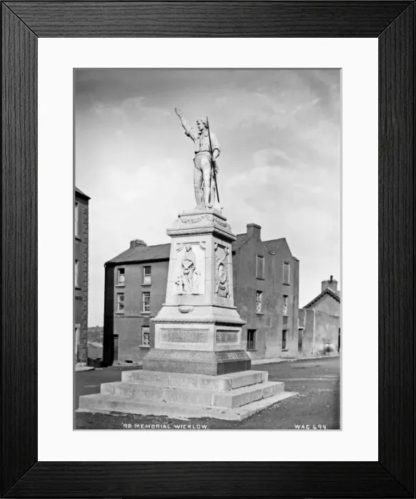 Framed Print : 98 Memorial, Wicklow Framed Print : 98 Memorial, Wicklow