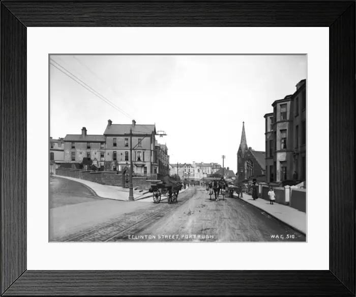 Framed Print : Eglington Street, Portrush Framed Print : Eglington Street, Portrush