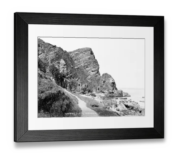 Framed Print : Gobbins Cliffs, Islandmagee Framed Print : Gobbins Cliffs, Islandmagee