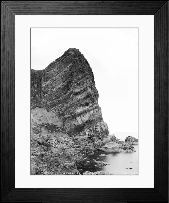 Framed Print : Gobbins Cliff Head, Islandmagee Framed Print : Gobbins Cliff Head, Islandmagee