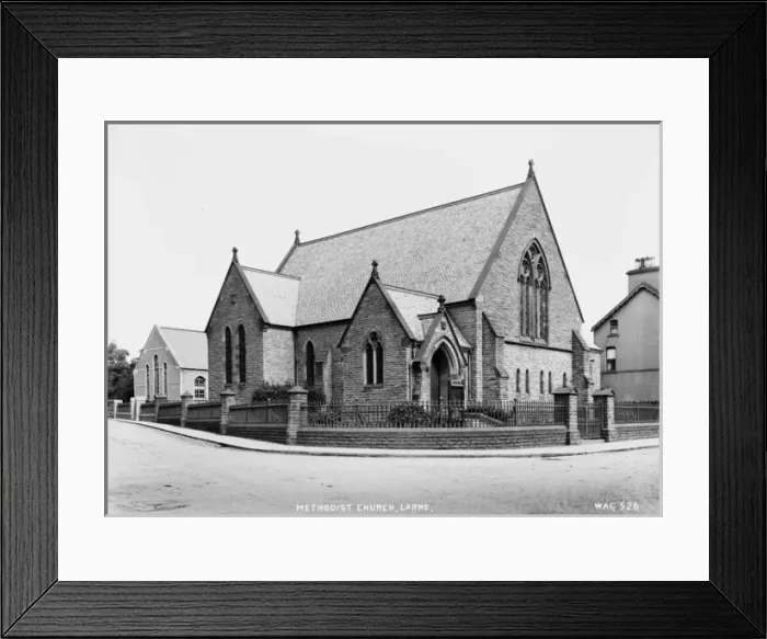 Framed Print : Methodist Church, Larne Framed Print : Methodist Church, Larne