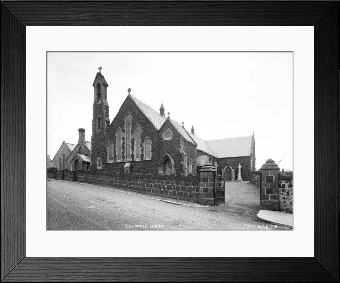 Framed Print : Rc Chapel, Larne Framed Print : Rc Chapel, Larne