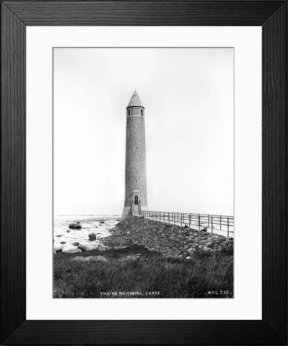 Framed Print : Chaine Memorial, Larne Framed Print : Chaine Memorial, Larne