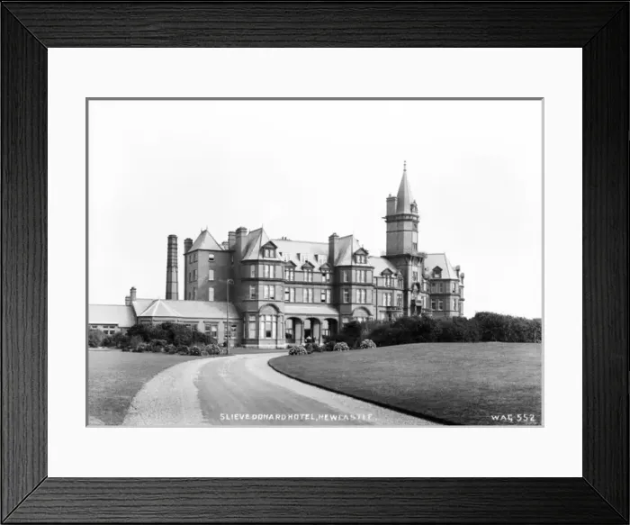 Framed Print : Slieve Donard Hotel, Newcastle Framed Print : Slieve Donard Hotel, Newcastle