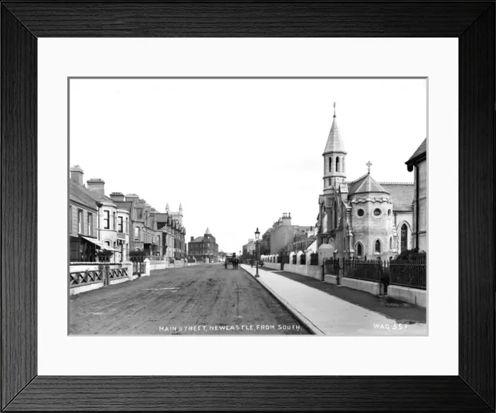 Framed Print : Main Street, Newcastle, from South Framed Print : Main Street, Newcastle, from South