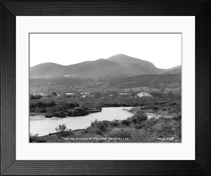 Framed Print : The Mountains of Mourne, Newcastle Framed Print : The Mountains of Mourne, Newcastle