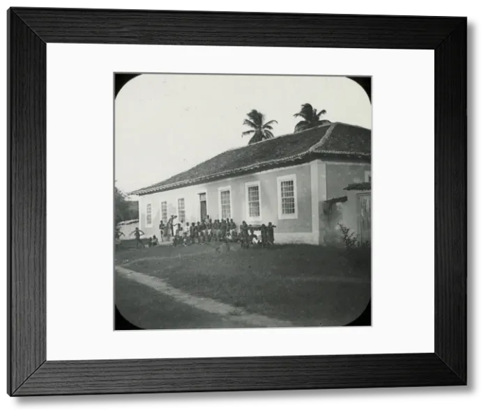 Framed Print : East Africa - Agency Building Framed Print : East Africa - Agency Building