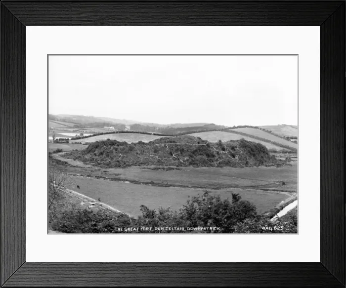 Framed Print : The Great fort, Dun Celtair, Downpatrick Framed Print : The Great fort, Dun Celtair, Downpatrick