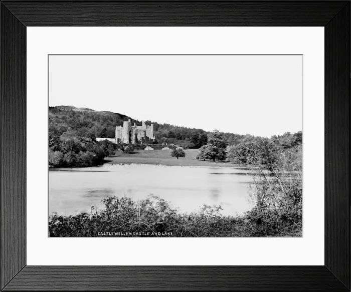 Framed Print : Castlewellan Castle and Lake Framed Print : Castlewellan Castle and Lake