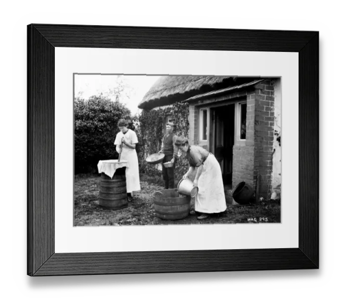 Framed Print : Churning Day, Toome, Co Antrim Framed Print : Churning Day, Toome, Co Antrim